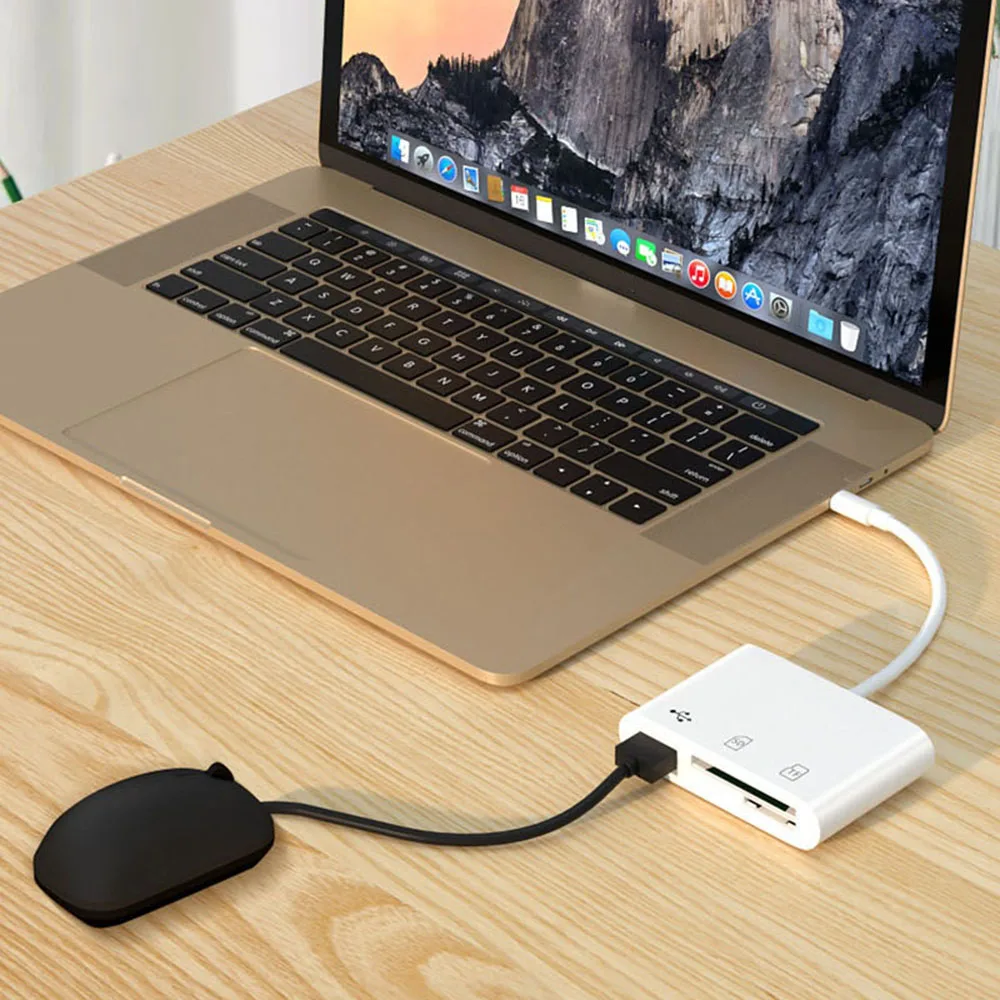 Type-C Micro Adapter TF CF SD Memory Card Reader Writer Compact Flash USB-C for Huawei for Macbook card reader,sd card reader