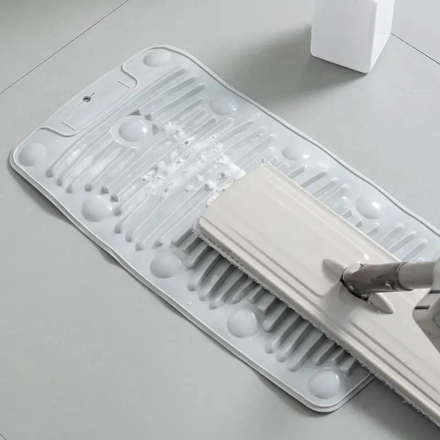 Portable Non-slip Mini Laundry Washboard, Foldable Rollable Washing Board for Travel, Convenient Laundry Pad for Home Use or On-