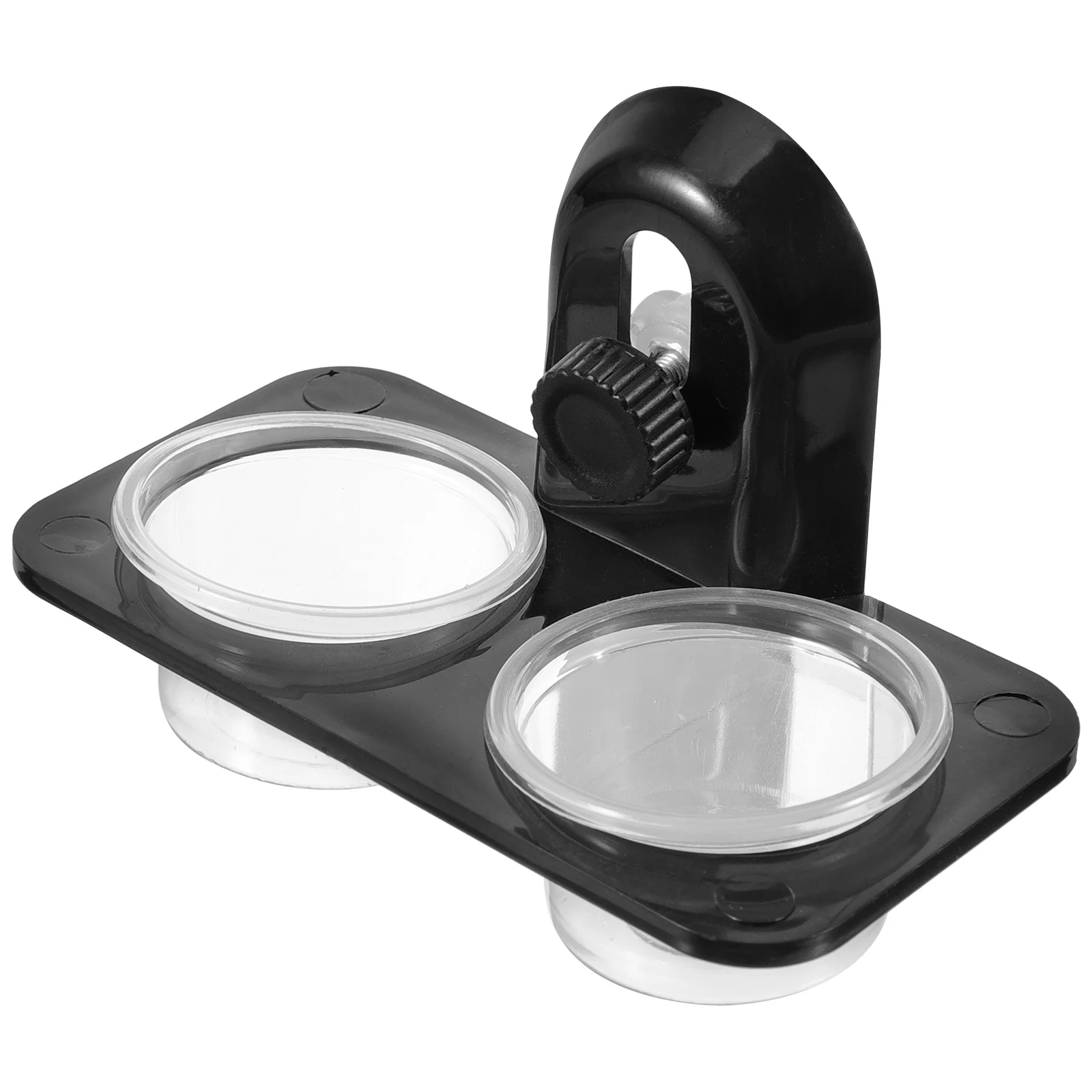 Gecko Feeding Ledge Rettile Ledge Rettile Water Feeder Dish Per Geckos Iguana Pets (Tipo A Vite)