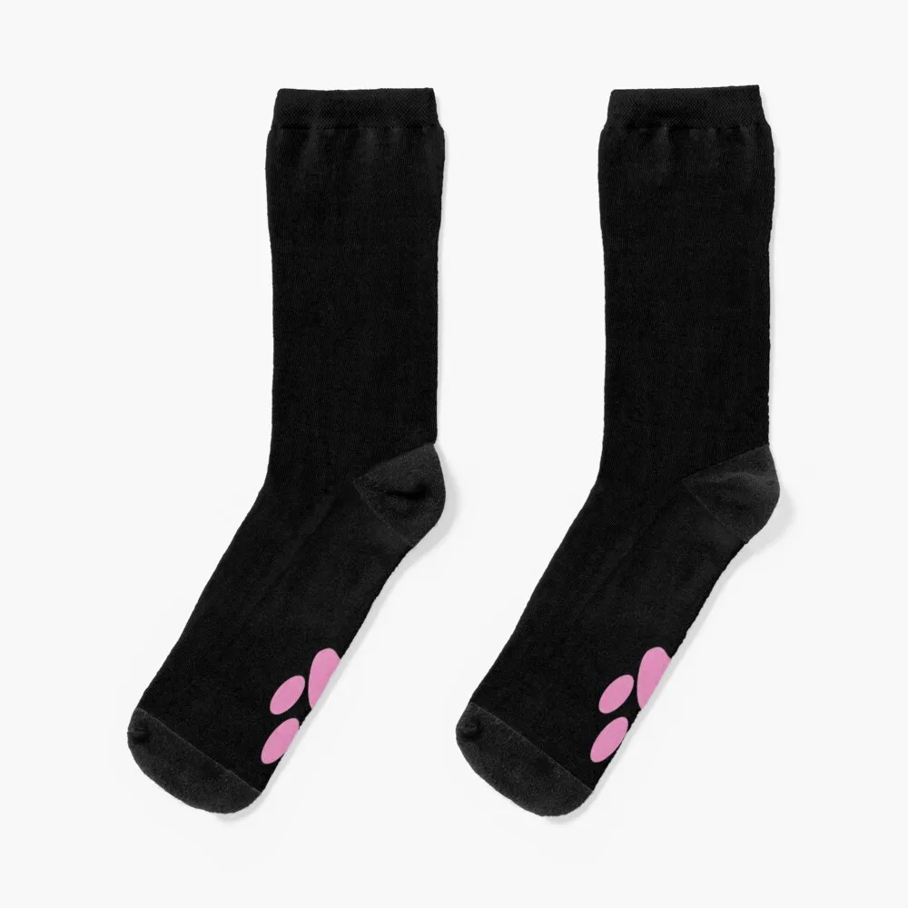Black Cat Cute and Funny Animal Paw Socks cute christmas gifts Girl'S Socks Men's
