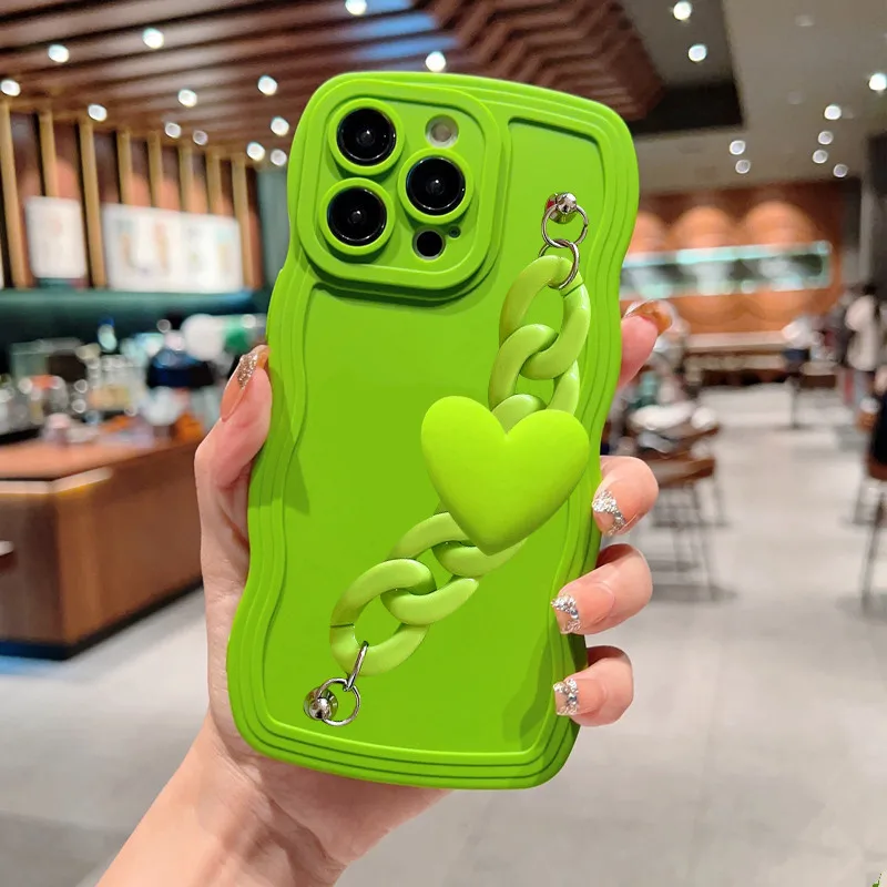 Nowy Futerał Na Telefon Z Sercem 3D Do Samsung Galaxy S23 Ultra S22 Plus S21 S20 Fe A10 A50 A30S Miękki Silikonowy Pokrowiec Ochronny