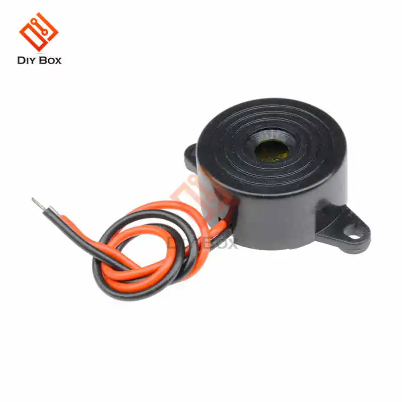 Security Alarm High-Decibel SFM-20B DC3-24V Durable Piezo Electronic Buzzer Alarm 95DB Continuous Sounder Buzzer Active Piezoelectric