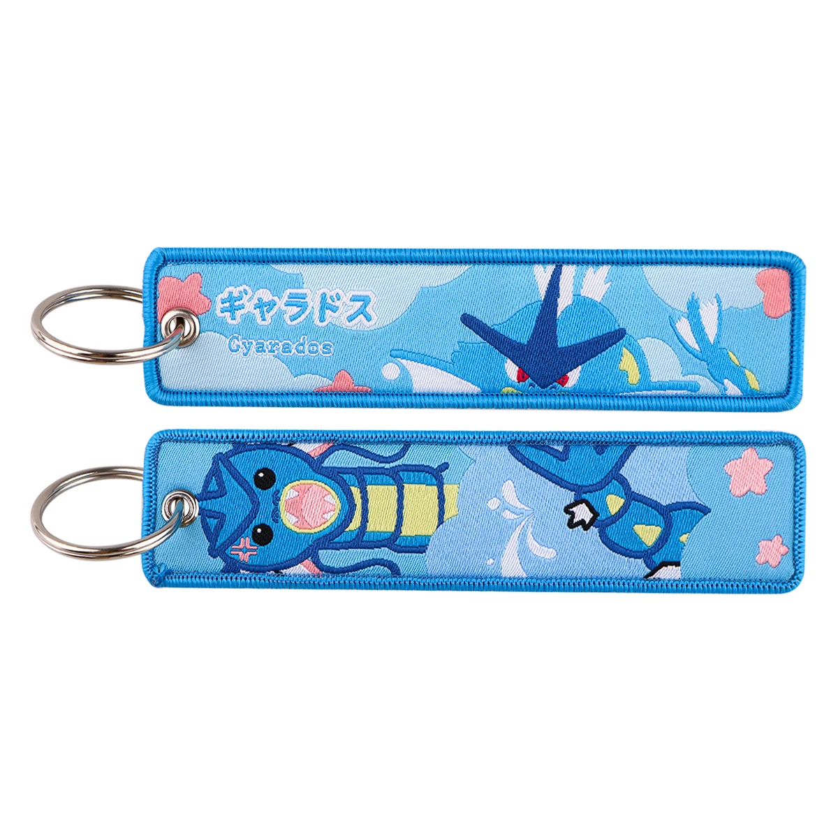 Charming Anime Cute Cartoon Embroidered Keychain | Stylish Key Holder & Accessory Gift