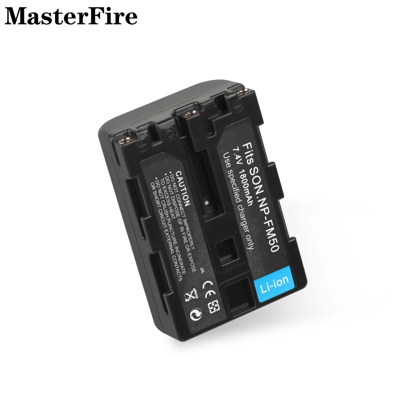 

NP-FM50 NP-FM55H 1800mah 7.4V Camera Battery NP-FM30 FM50 FM51 for Sony DSC-S50 DSC-F717 MVC-CD500 DSLR-A100 DCR-PC9E Batteries