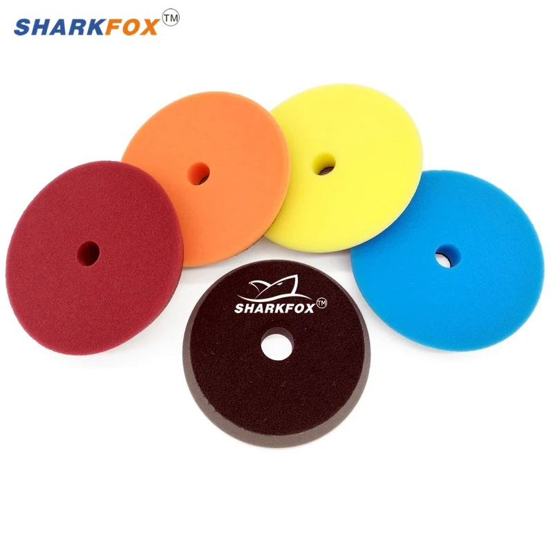 1pieces 5"(125mm) Car Sponge Buffing Polishing Pads & Buffing Pads For Da/ro/ga Car Buffer
