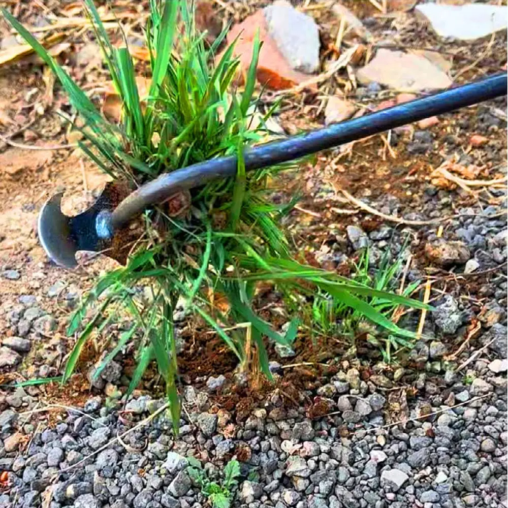 4 Teeth Dual Purpose Garden Weeding Artifact Uprooting Removal Agricultural Weeding Tool Remover Tool For Garden Home 4