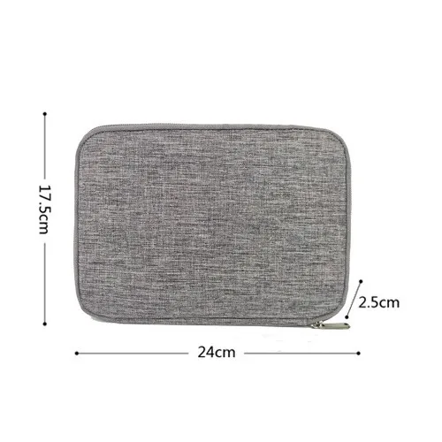 Portable Multifunction Watch Organizer Case Travel Apple Watch Strap Band Box Nylon Storage Bag Watchband Holder Bags Pouch