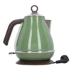 Electric Hot Water Kettle Electric Water Kettle Quick Boil Retro Paint Process EU Plug 220-240V Temperature Display for Home 4