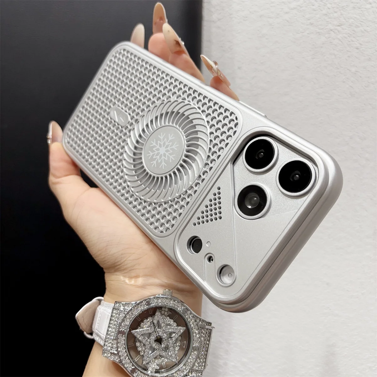 Breathable Magnetic Case with Cooling Heat Dissipation Cover