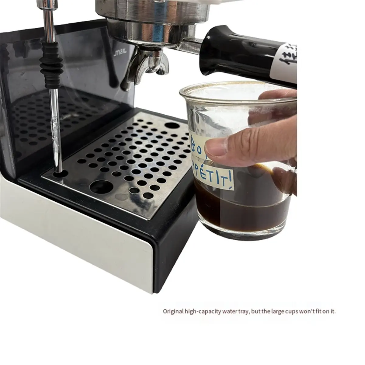 A10R 업그레이드 로우 프로파일 얇은 드립 트레이 및 홀 스팀 팁 및 스프링 수정 키트, Gaggia Classic Pro 커피 머신용