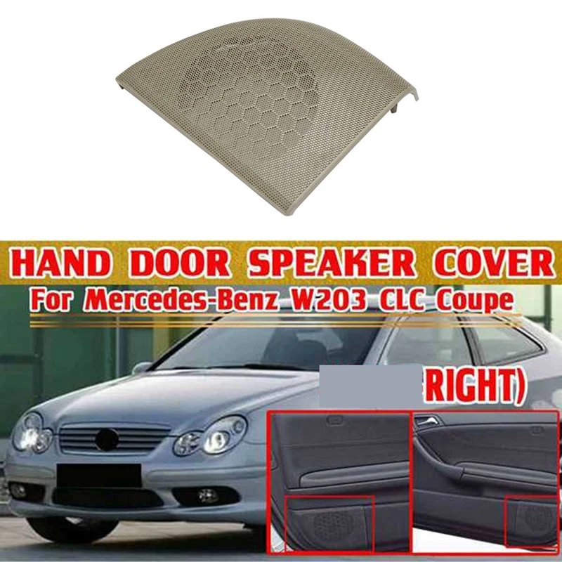 A20372704887E94 Door Speaker Cover Car Door Bezel Speaker For Mercedes