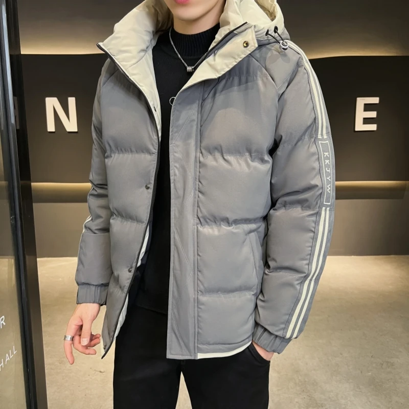 

Men's Autumn and Winter Coats 2023 New Jacket Coats Thickened Down Cotton-padded Jackets Short Parka