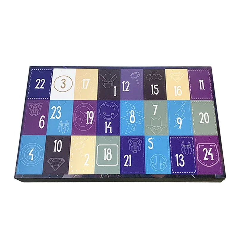 NEW Advent Calendar Box 24pcs/set Action Figure PVC Model Christmas Countdown Calendar Kids Toy Christmas Gifts