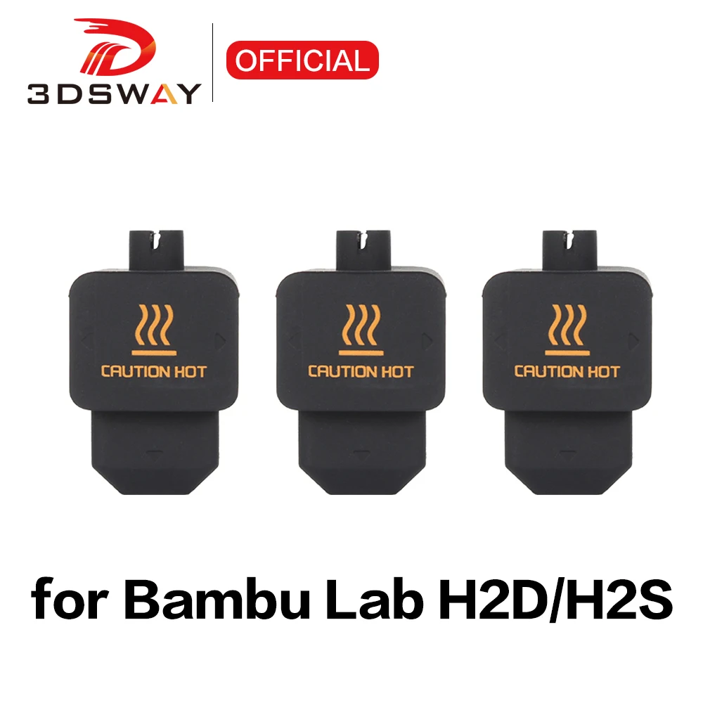 For Bambu Lab H2D H2S Silicone Socks Cover Heating Block kit