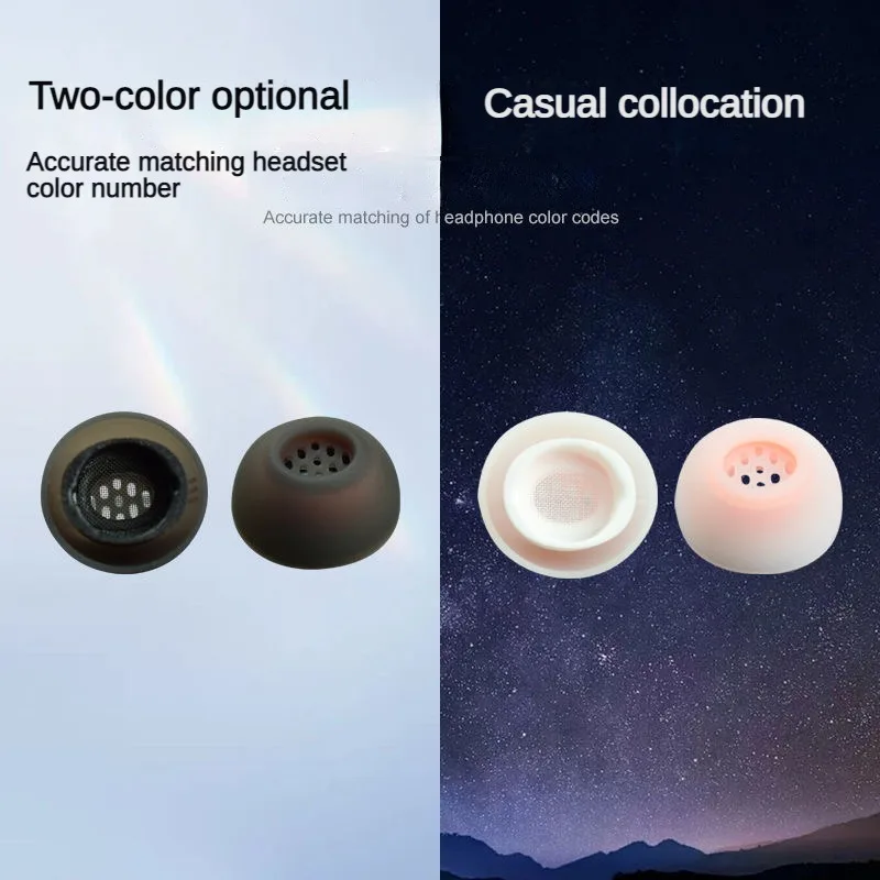 6 PCS Silicone Eartips for Samsung Galaxy Buds4 Pro Earplug Wireless Bluetooth Earphone Cover for Galaxy Buds 3 Pro Eartips