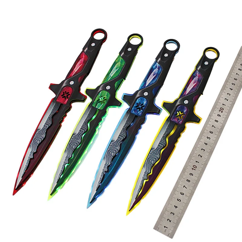 装飾的なデザインの剣 (コスプレ用) 手工芸品用の30cmの剣,アクリル製,発光ナイフ,コスプレ