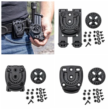 Caccia CNC Tattica personalizzata per Tek-Mount MINI Sistema di montaggio a connessione rapida per coltello Guaina Fondina Clip Attrezzatura Tek-Lok