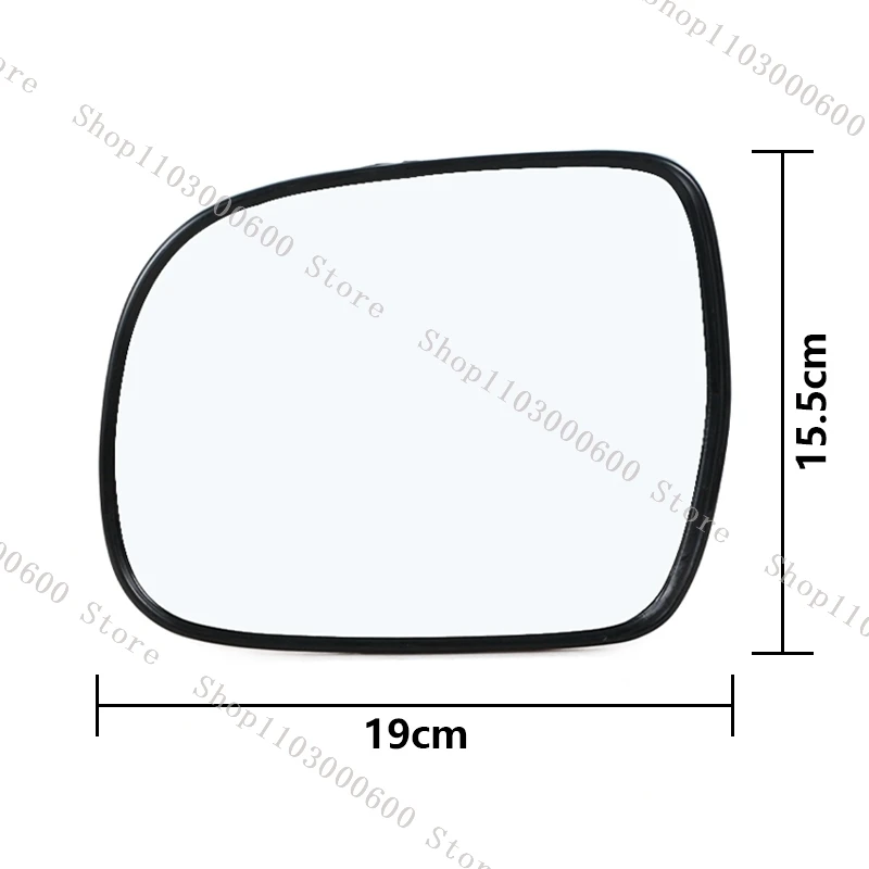 Heated Side Mirror Glass Replacement for Select Vehicles, 2003-2015