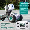 Children's rc remote control car handle HD photo remote dialog photography deformation stunt car boys toys Christmas gift 1