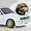 1:24 1988 BMW M3 E30 Alloy Sports Car Model Diecasts Metal Classic Car Model High Simulation Sound and Light Childrens Toys Gift 3