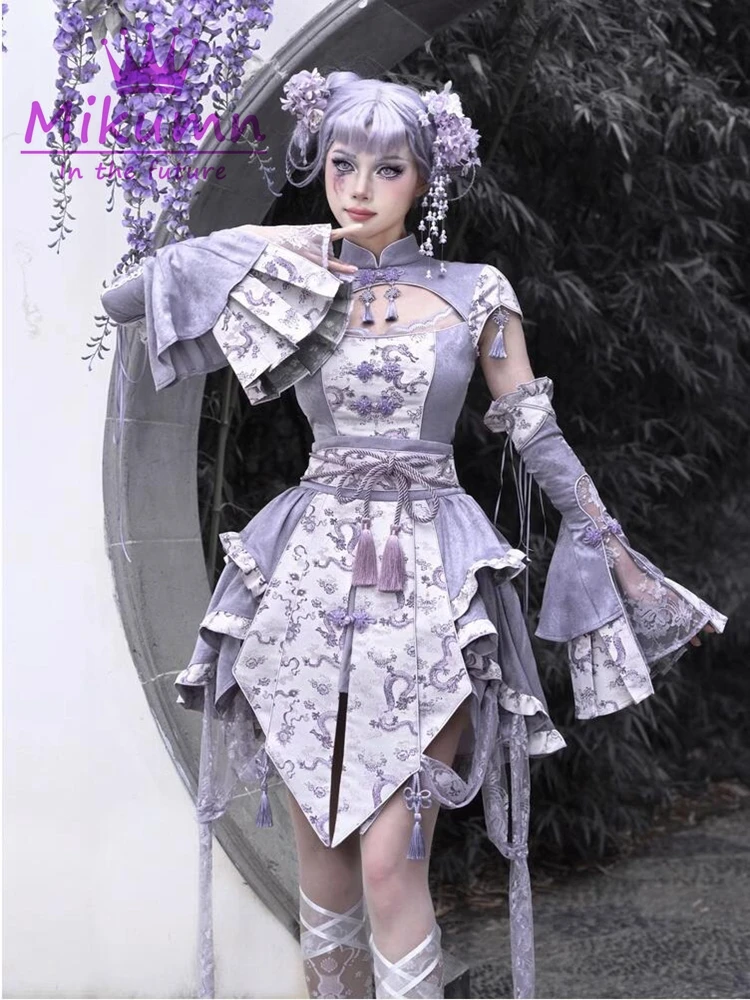 mikumn-blood-supply-stile-cinese-nappa-fibbia-stand-dragon-jacquard-qipao-slim-top-gothic-lolita-anime-cosplay-design-chic