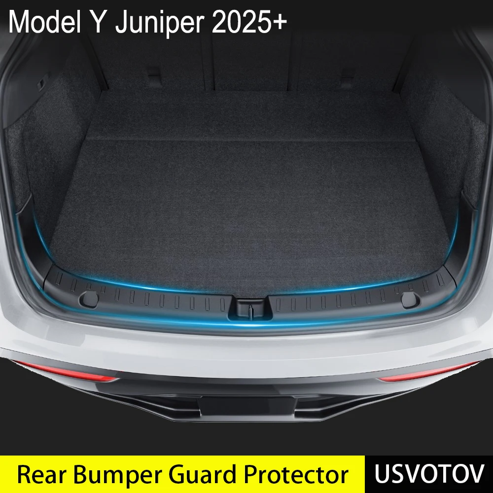 Rear Trunk Bumper Protector Guard - Juniper Launch Accessories Trunk Mat Threshold Sill Cover Pad Plate