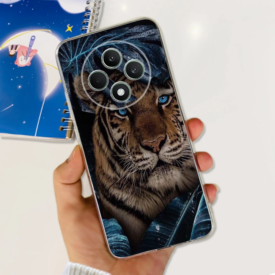 Cute Cat Cartoon Painted Soft Silicone Phone Case Cover