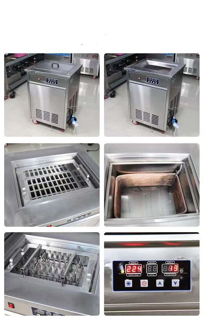 Description Picture 5 of itemCommercial Automatic Popsicle Machine â€“ 1920 Pieces/Day | For Pudding, Fruit Ice, Milk Ice Cream & Traditional Popsicles