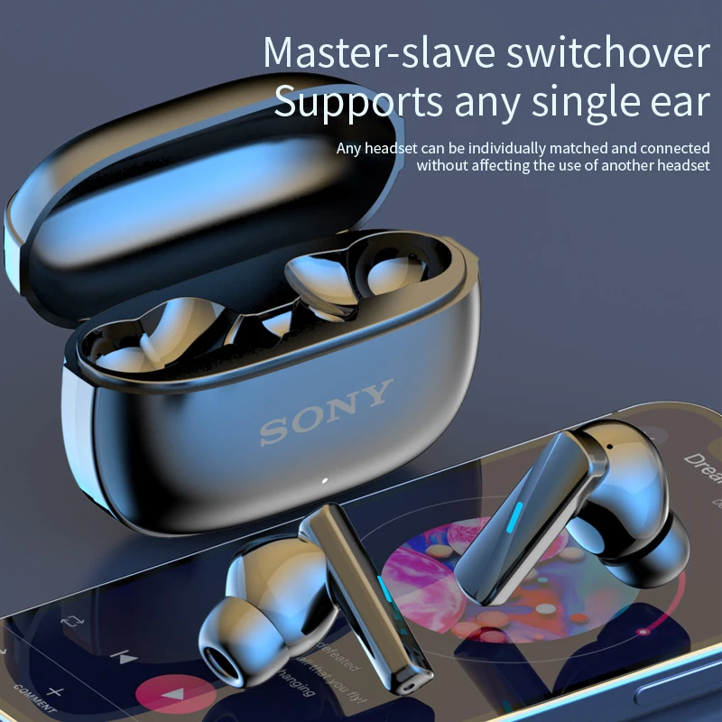 Original Sony Mate 50 Bluetooth Earphones Ear Earbuds Wireless Headphone Stereo Noise With Mic Sports Hifi Headsets Touch Contr - Imagen 4