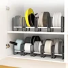 Cabinet Storage Rack Dish Dish Storage Rack Bowl Cup Holder Multi-purpose Supplies Storage Rack Kitchen Supplies 3
