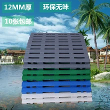  Thickened PVC water-proof non-slip floor mats and rubber kitchen restaurant work mats bathroom toilets garden drainage bath rug 