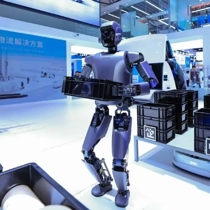 Robot umanoide industriale Walker S1 Soluzioni per la movimentazione di fabbrica AI Intelligenza artificiale Servizio umanoide Prezzo del robot - immagine 2