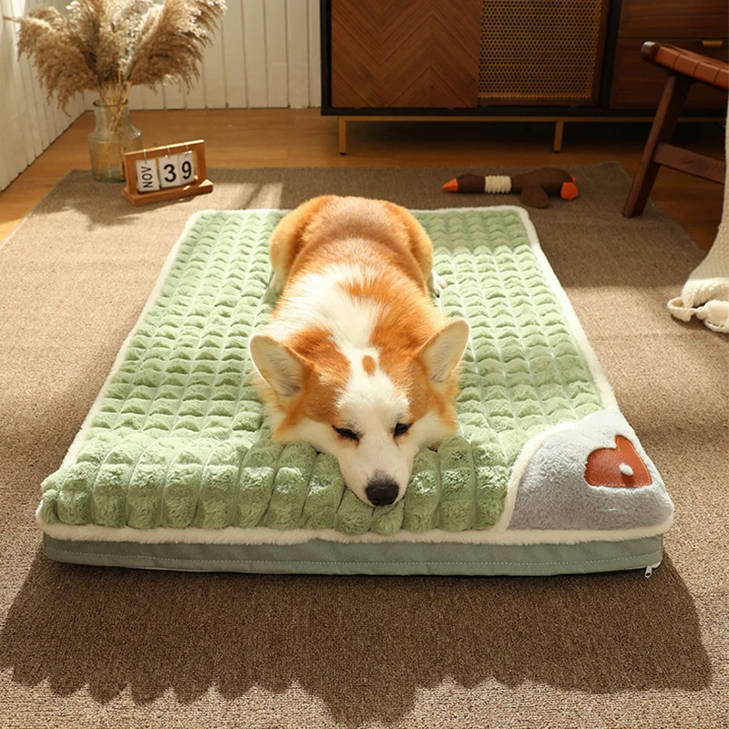 Thick Plush Pet Bed For Dogs And Cats