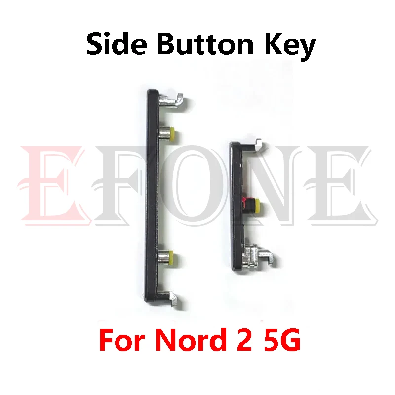 Phone Switch Key Power Volume Control Button 1Set for OnePlus 8 Pro 6 6T Nord 2 N200 5G Side Power Key Switch Volume Button Replacement Repair