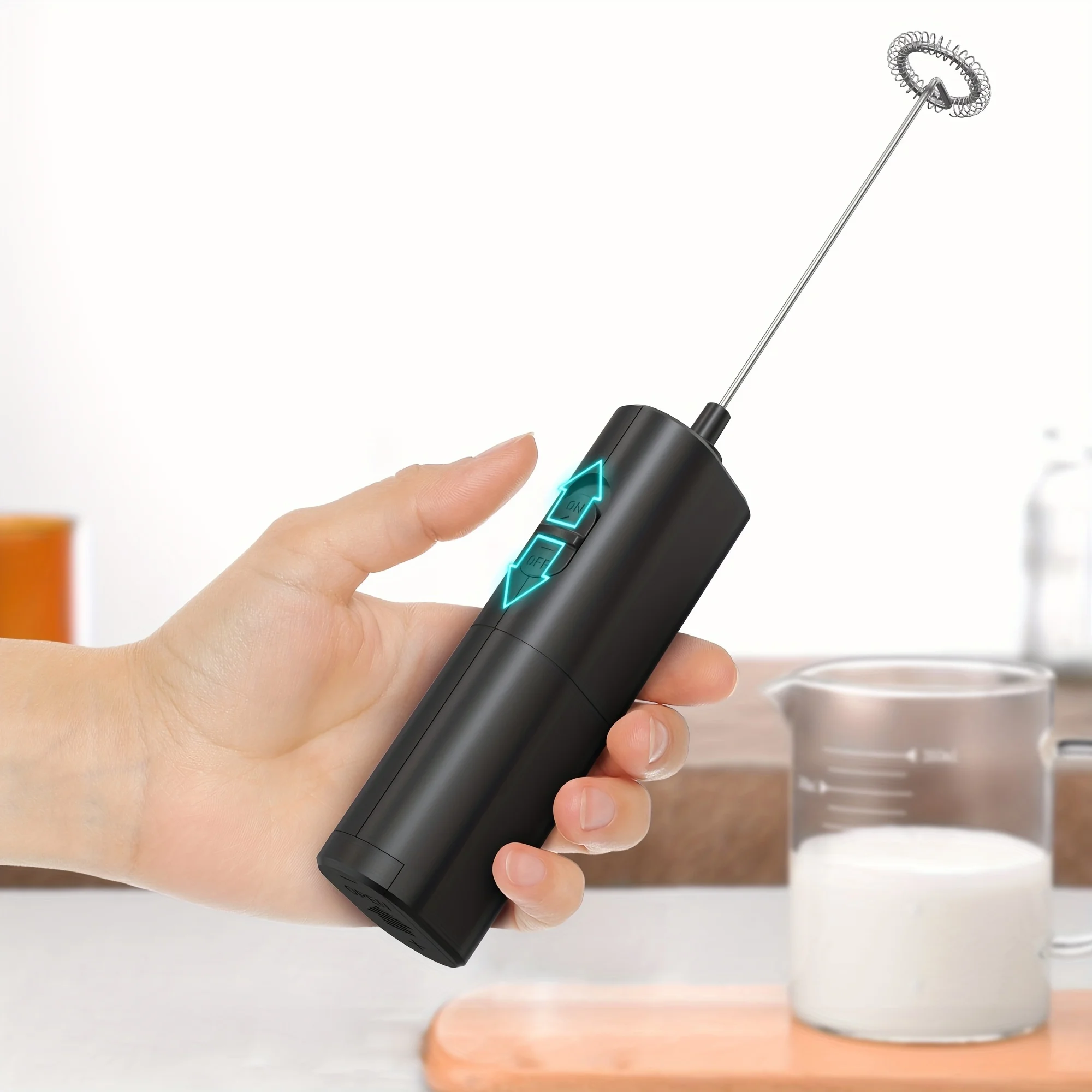 1pc Multifunctional Coffee Milk Frother milk frother electric milk frother Home Milk Maker Blender Handheld Egg Whisk Automatic Blender Cream