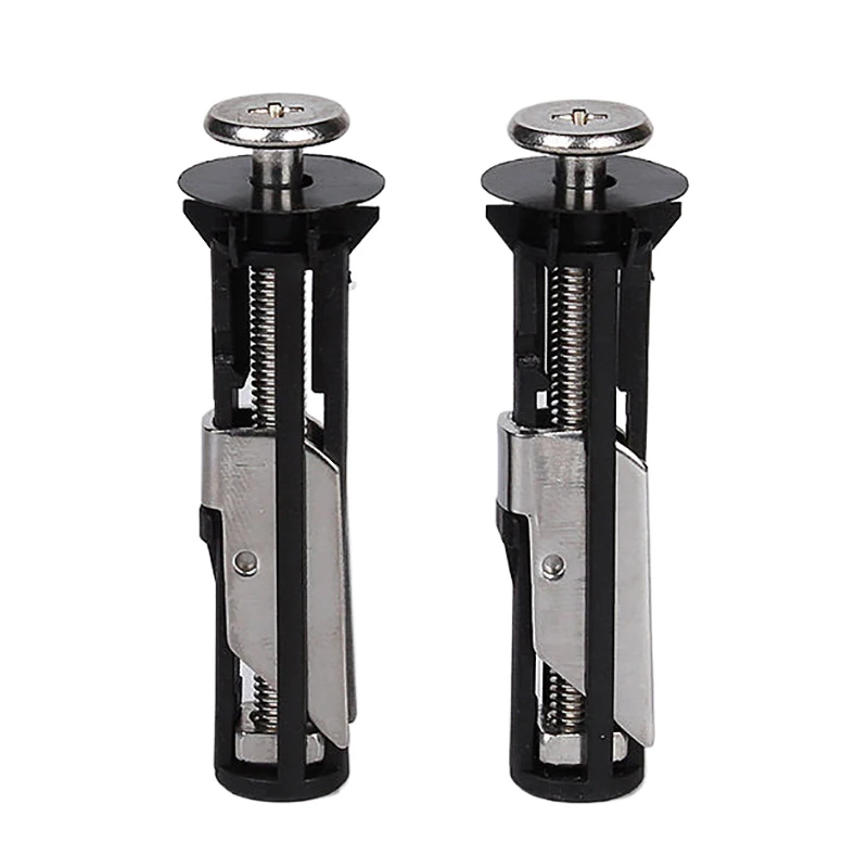 Heavy Duty Toilet Seat Fastener Bolt kit Stainless Steel Tank Toilet Bolt Hinge Screw Retractable Cover Kit