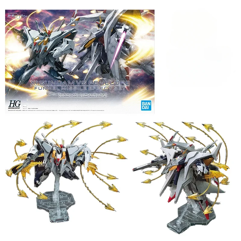 Original Bandai HGUC 1/144 Xi Gundam VS Penelope Funnel Missile
