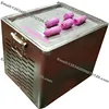 Small Home Party 110v 220v Electric Thai Fried Yogurt Ice Cream Roll Maker Machine 3