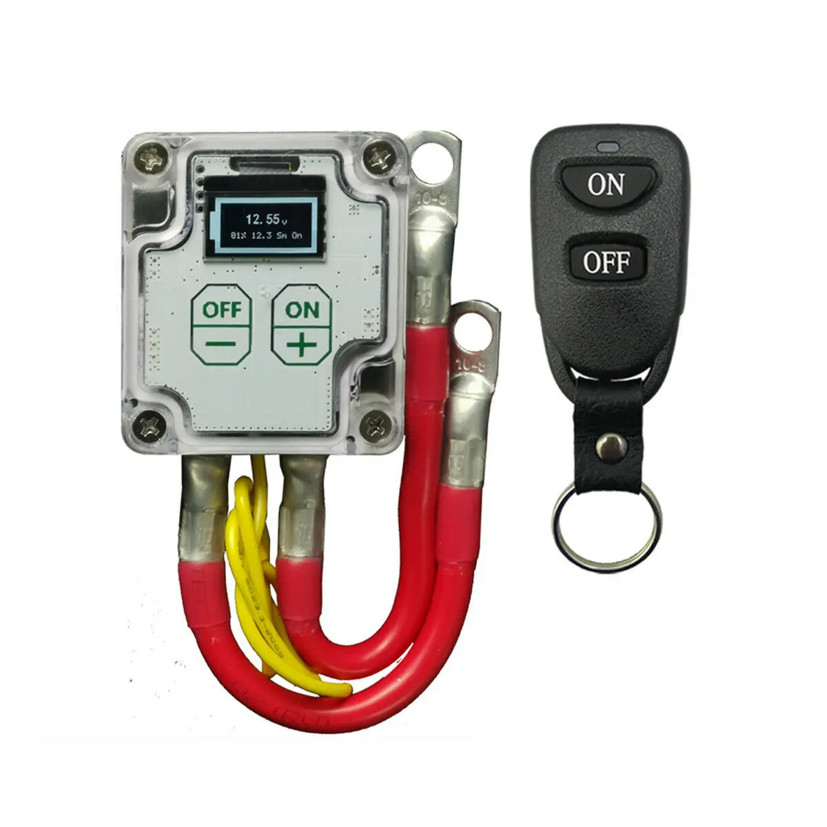 Wireless Remote Control Car Battery Switch Disconnect Isolator Cut Off