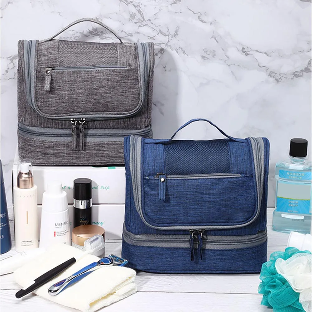 

Simple Zipper Wash Bag Multifunctional Wet Dry Makeup Bag For Outdoor Makeup Bag Cosmetics Bags Travel Storage Pouch 2023 New
