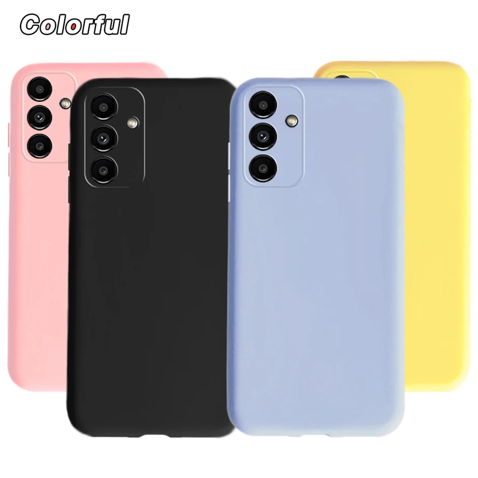 For Samsung Galaxy A14 M14 5g Case Sm-a146b Sm-m146b Phone Cases Cute Candy  Color Soft Silicon Cover For Samsung A 14 M 14 Coque - Mobile Phone Cases &  Covers - AliExpress