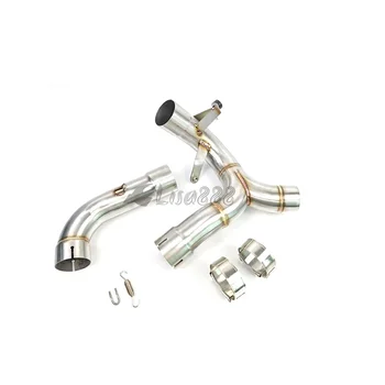 Per Ducati Multistrada 1260 / S 2018 2019 2020 MTS1260 MTS 1260 1260S Fuga Silenziatore Di Scarico Moto Collegamento Tubo Slip-on