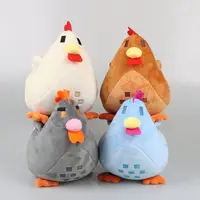 22cm Adorable Stardew Valley Chicken Plush Toys Soft Stuffed Animal Pillow Kids Toys Christmas Gifts Home Decoration 3