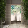 Japanese Noren Curtains Cartoon Cat Kitchen Bathroom Bedroom Entrance Hanging Opaque Partition Blackout Split Short Door Curtain 4