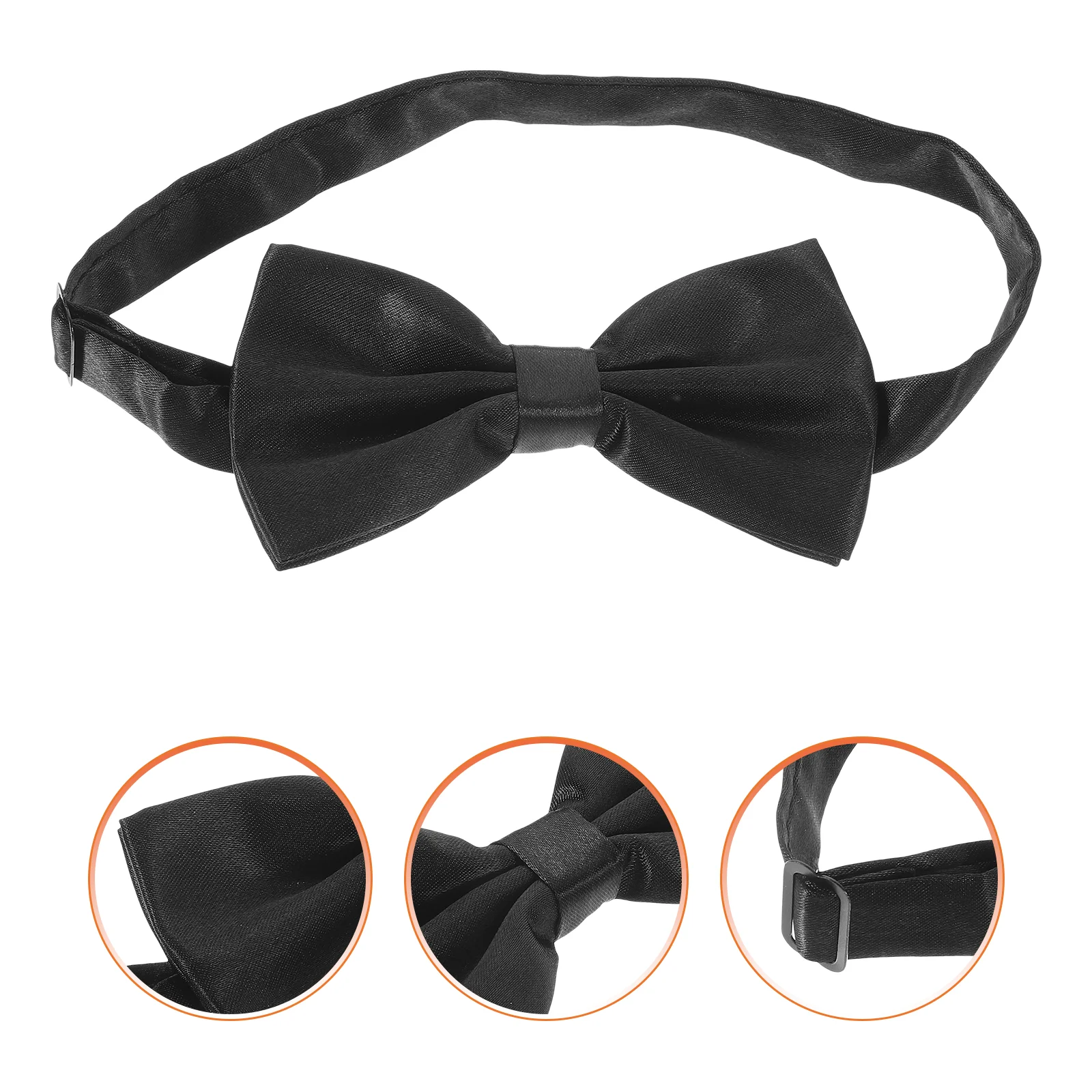 

Bow Tie Groom Bowtie Pre Tied Ties for Men Mens Wedding Bachelor Party Polyester Bowties Shirt Fashionable