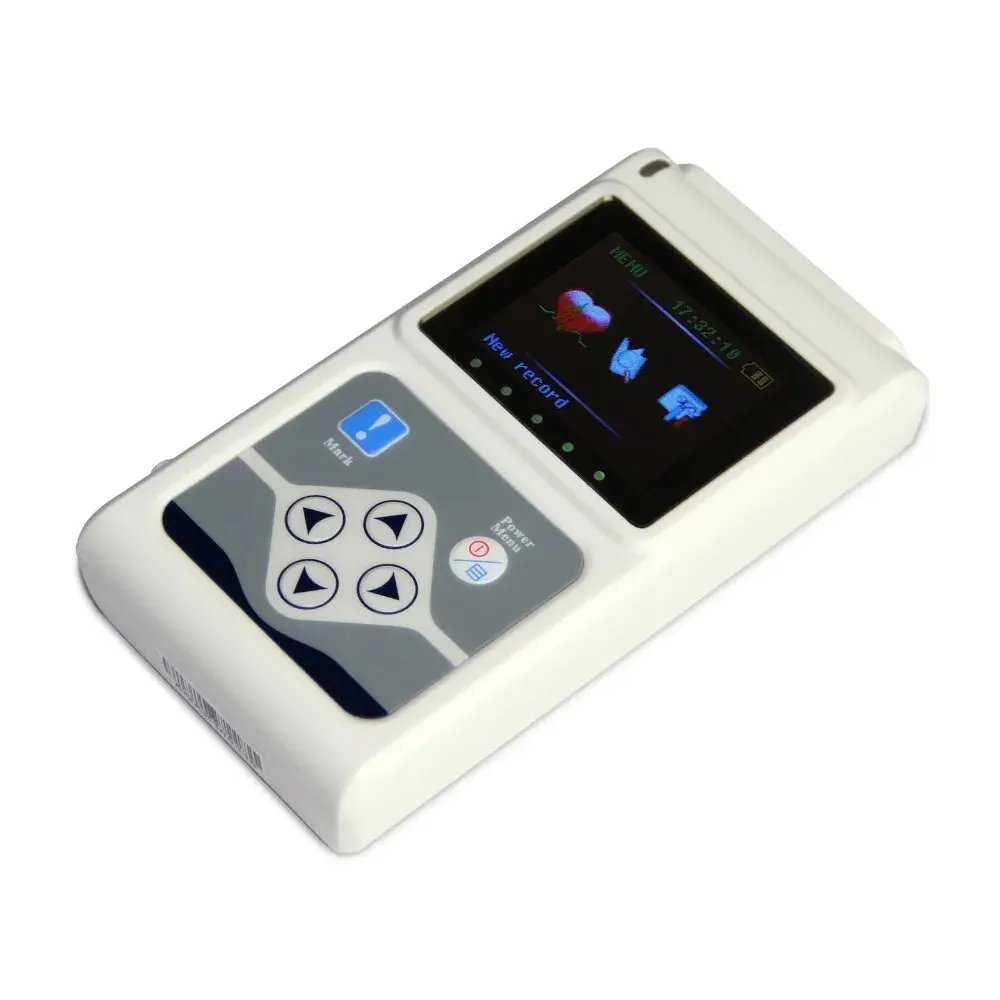 PC Software 12 lead 24h Analyzer TLC5000 Hand-held Dynamic ECG/EKG Holter Monitoring Recorder System analyzer USB ECG Holter