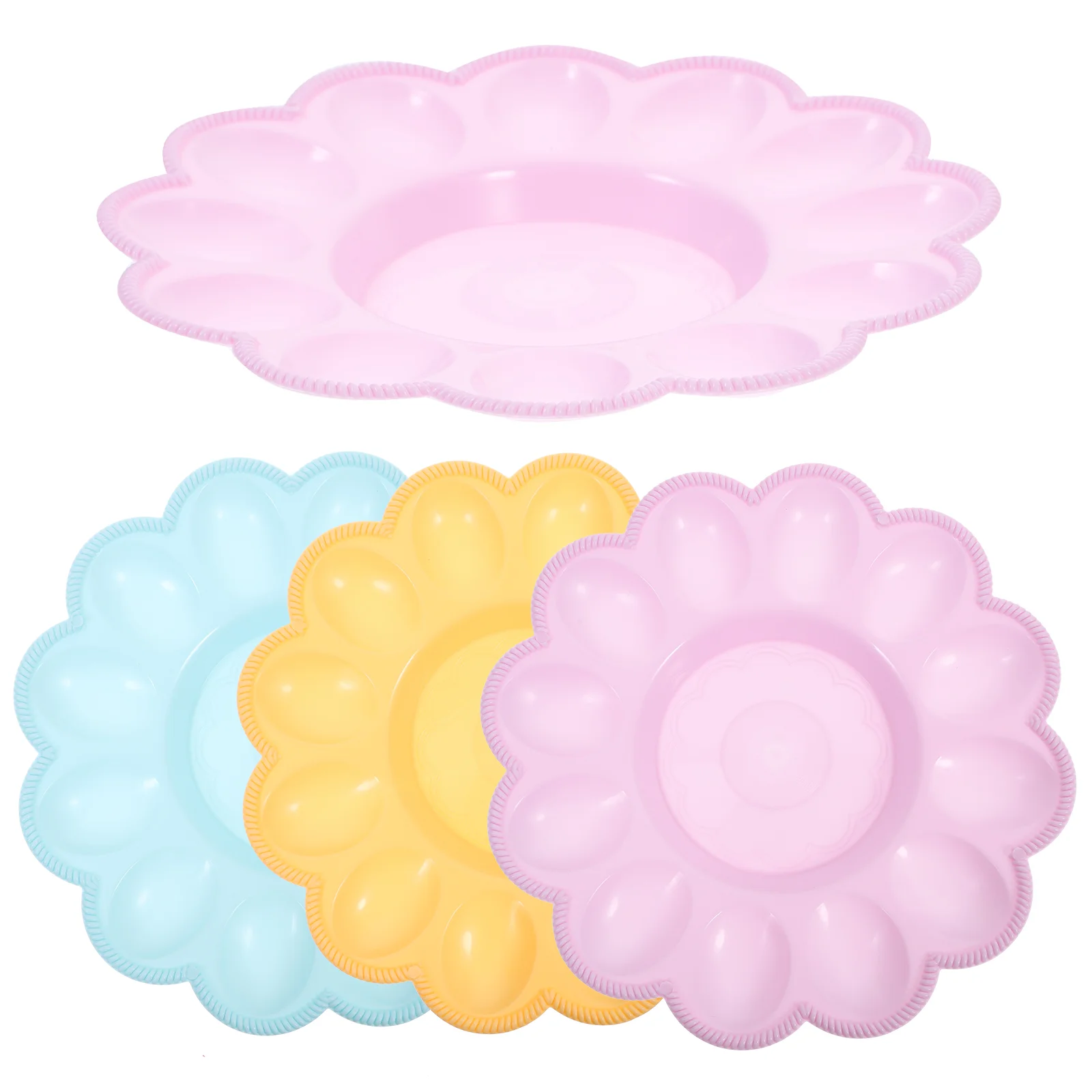 

Egg Holder Trays Premium Egg Holders Plastic Egg Holders Fresh Keeping Grids Egg Storage Box (Random Color)
