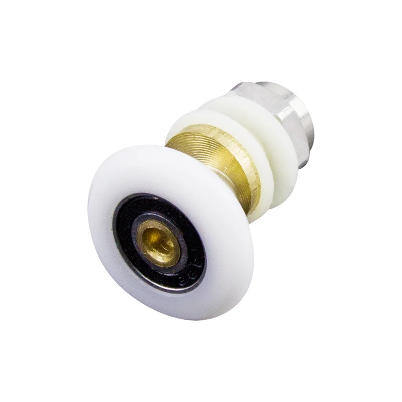 Shower Room Accessories 8PCS 20/23/25/27mm Diameter Shower Glass Sliding Door Hanging Wheel Roller Bathroom Sliding Cabinet Eccentric Pulleys