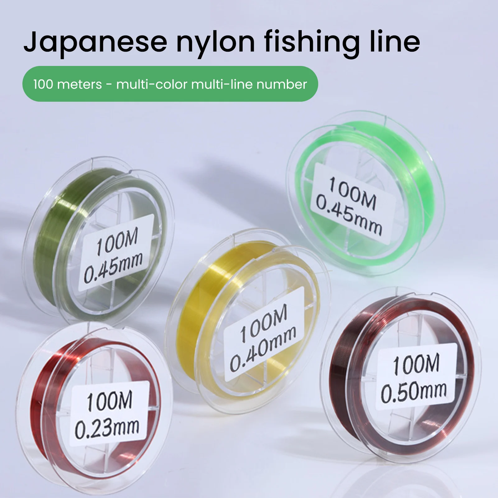 100MSuperStrongTensileNylonFishingLineWaterproofandWear100M