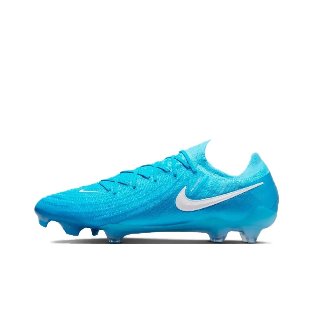 Nike Phantom GX 2 Elite FG Original Men's Low Top Soccer Shoes Comfortable lightweight non-slip wear-resistant
